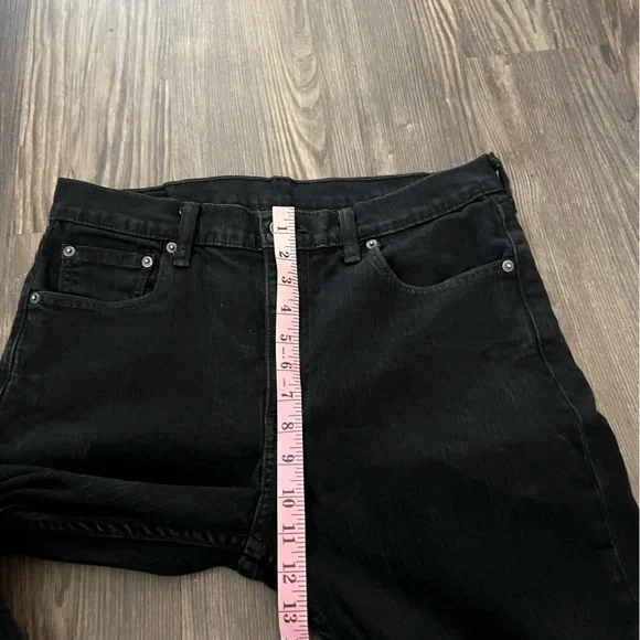 Levi's Black Slim Fit Red Tab Jeans - Picture 8 of 11